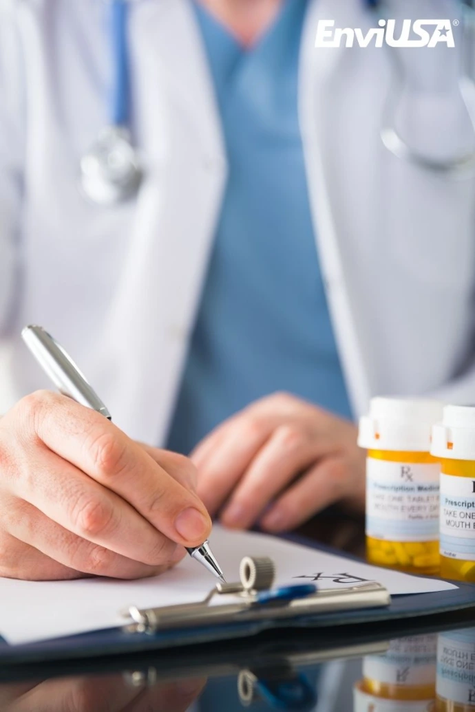 Prescripción médica para 3 meses